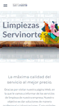 Mobile Screenshot of limpiezaservinorte.com